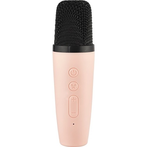 ΦΟΡΗΤΟ ΗΧΕΙΟ EGOBOO KBT3NTPNK BLUETOOTH MINI KARAOKE KIDS VOICE ΜΕ ΑΣΥΡΜΑΤΟ ΜΙΚΡΟΦΩΝΟ PINK